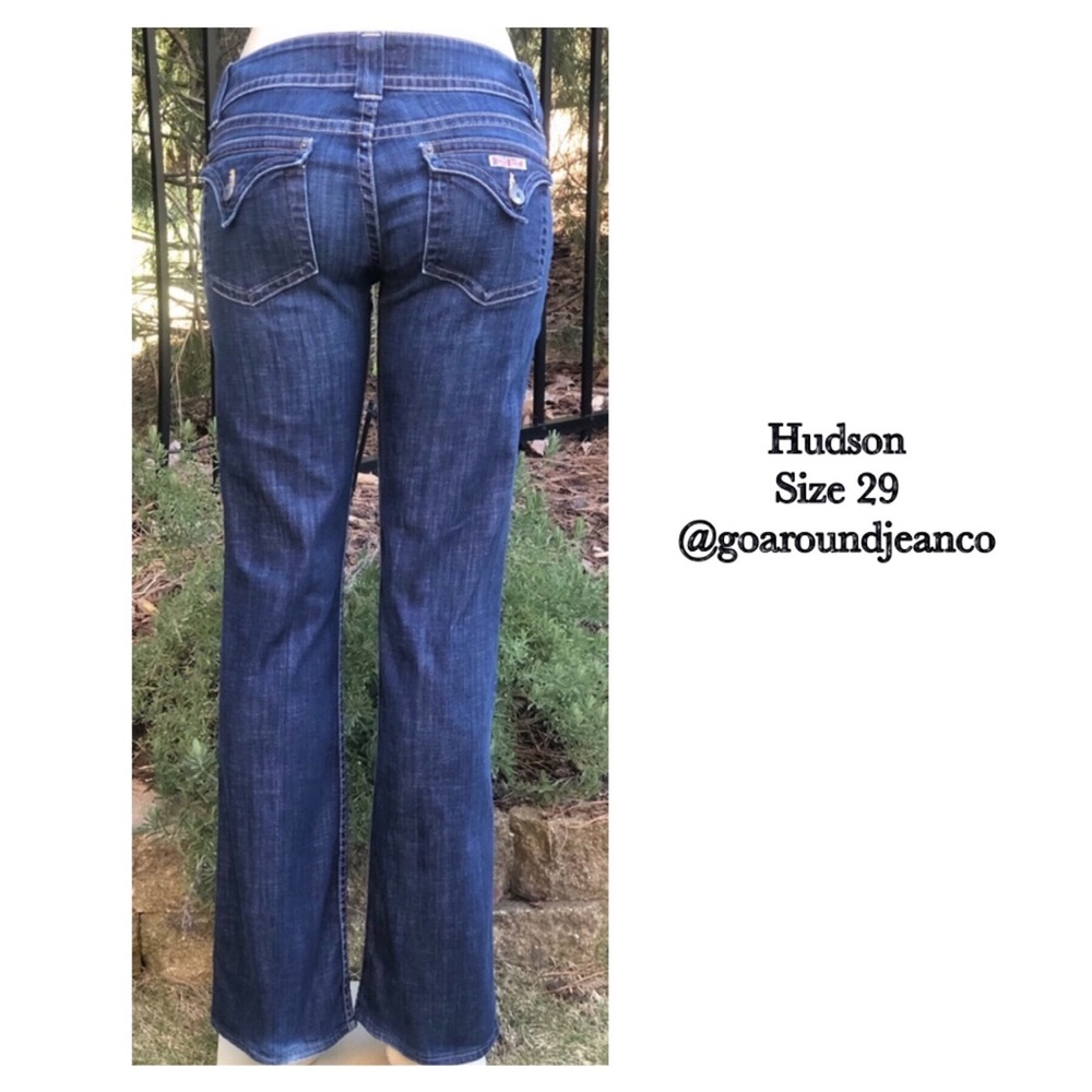 Hudson Signature Boot Cut Jeans Size 29